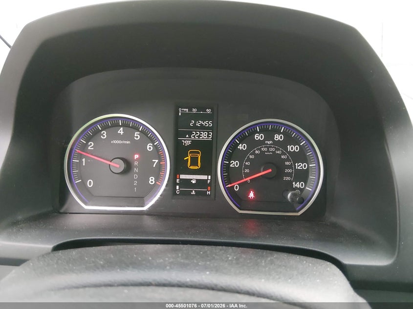 2009 Honda Cr-v VIN JHLRE48759C019577 IAAI salvage auction — NORMAL WEAR, Regular Certificate (Iowa), sold $1,425 on 2026-07-14 (photo 7)