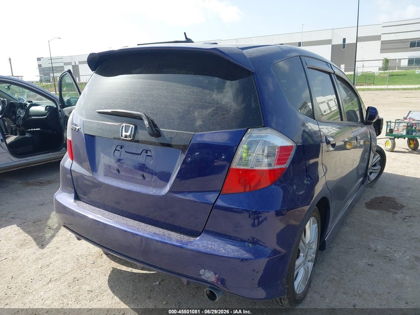 2009 Honda Fit VIN JHMGE87479S074491 IAAI salvage auction — FRONT END, Salvage (Texas), sold $375 on 2026-07-28 (photo 4)