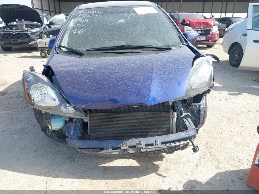 2009 Honda Fit VIN JHMGE87479S074491 IAAI salvage auction — FRONT END, Salvage (Texas), sold $375 on 2026-07-28 (photo 6)