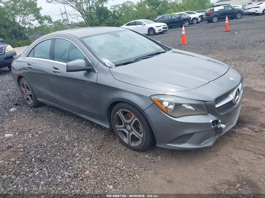 2014 Mercedes-benz Cla-klasse VIN WDDSJ4GB7EN073726 IAAI salvage auction — MECHANICAL, Clear (New York), sold $1,825 on 2026-07-28 (photo 1)