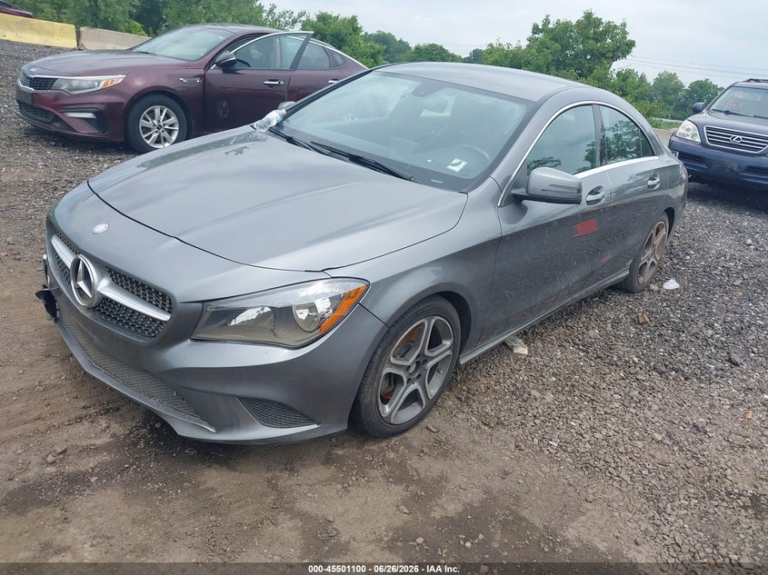 2014 Mercedes-benz Cla-klasse VIN WDDSJ4GB7EN073726 IAAI salvage auction — MECHANICAL, Clear (New York), sold $1,825 on 2026-07-28 (photo 2)