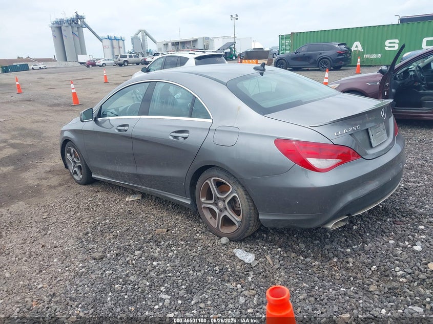 2014 Mercedes-benz Cla-klasse VIN WDDSJ4GB7EN073726 IAAI salvage auction — MECHANICAL, Clear (New York), sold $1,825 on 2026-07-28 (photo 3)