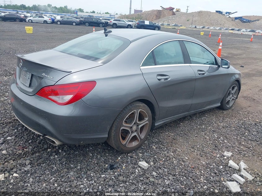 2014 Mercedes-benz Cla-klasse VIN WDDSJ4GB7EN073726 IAAI salvage auction — MECHANICAL, Clear (New York), sold $1,825 on 2026-07-28 (photo 4)