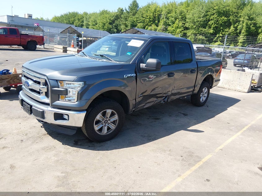 2016 Ford F-150 VIN 1FTEW1EGXGFD07666 IAAI salvage auction — SIDE, Salvage Title, sold $3,450 on 2026-09-06 (photo 2)