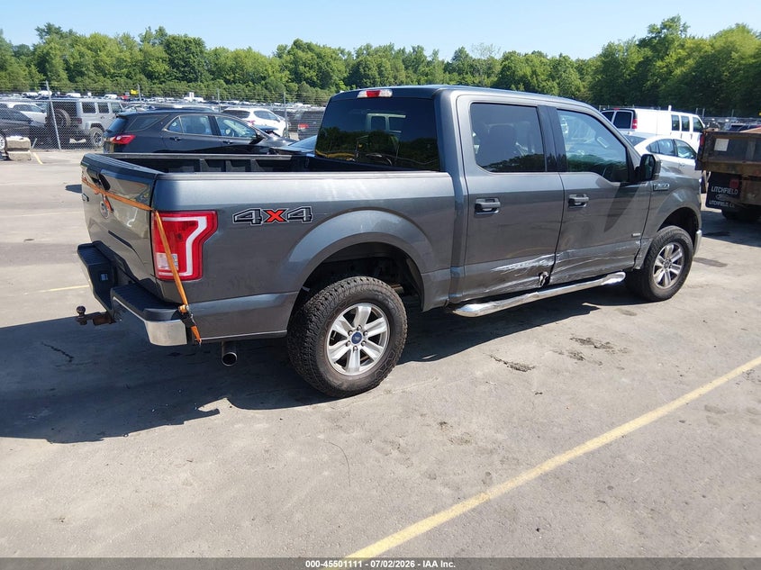 2016 Ford F-150 VIN 1FTEW1EGXGFD07666 IAAI salvage auction — SIDE, Salvage Title, sold $3,450 on 2026-09-06 (photo 4)