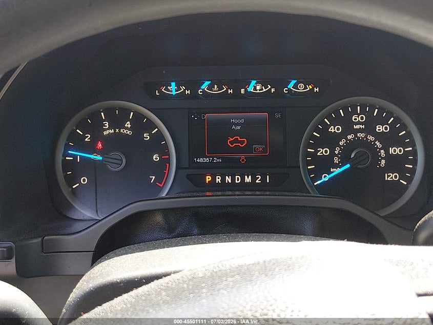 2016 Ford F-150 VIN 1FTEW1EGXGFD07666 IAAI salvage auction — SIDE, Salvage Title, sold $3,450 on 2026-09-06 (photo 7)