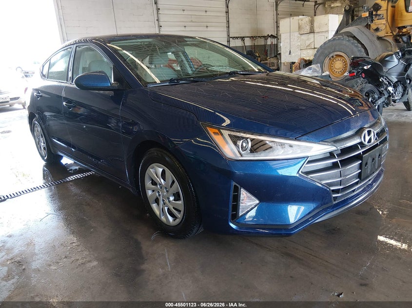 2020 Hyundai Elantra VIN 5NPD74LF0LH609973 IAAI salvage auction — HAIL, Sf97 (New York), sold $7,600 on 2026-08-20 (photo 1)