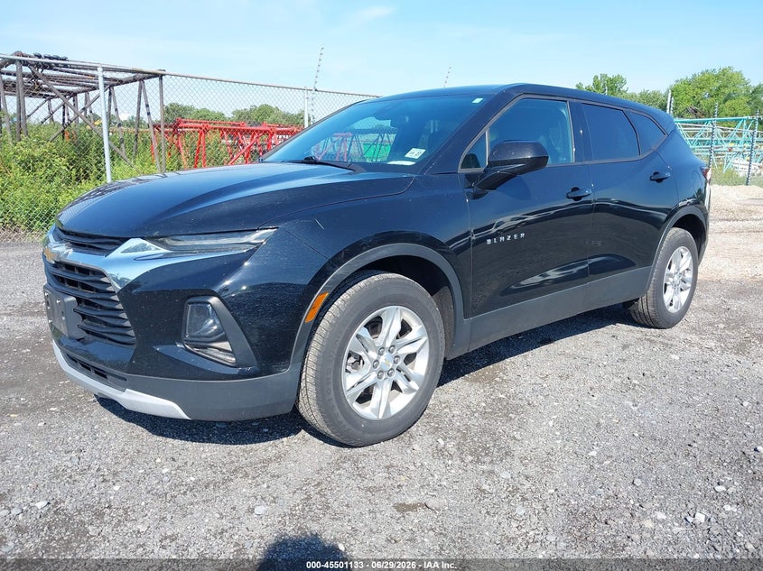 2022 Chevrolet Blazer VIN 3GNKBHR41NS112241 IAAI salvage auction — NORMAL WEAR, Sf97 (New Jersey), sold $15,150 on 2026-08-18 (photo 2)