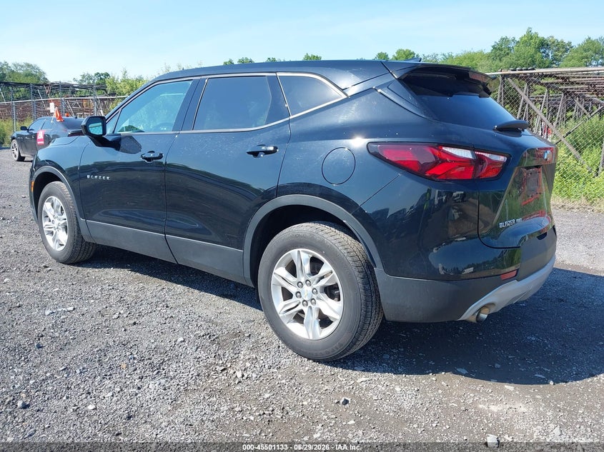 2022 Chevrolet Blazer VIN 3GNKBHR41NS112241 IAAI salvage auction — NORMAL WEAR, Sf97 (New Jersey), sold $15,150 on 2026-08-18 (photo 3)