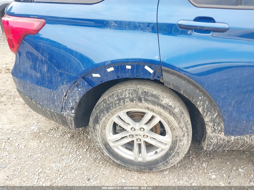 2021 Ford Explorer VIN 1FMSK8DH9MGC38441 IAAI salvage auction — REAR END, Salvage (Ohio), sold $7,900 on 2026-07-09 (photo 6)