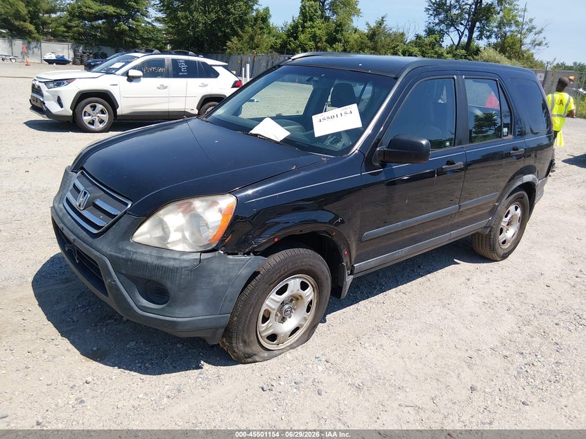 2005 Honda Cr-v VIN JHLRD68505C017601 IAAI salvage auction — NORMAL WEAR, Clear (New Jersey), sold $375 on 2026-07-07 (photo 2)