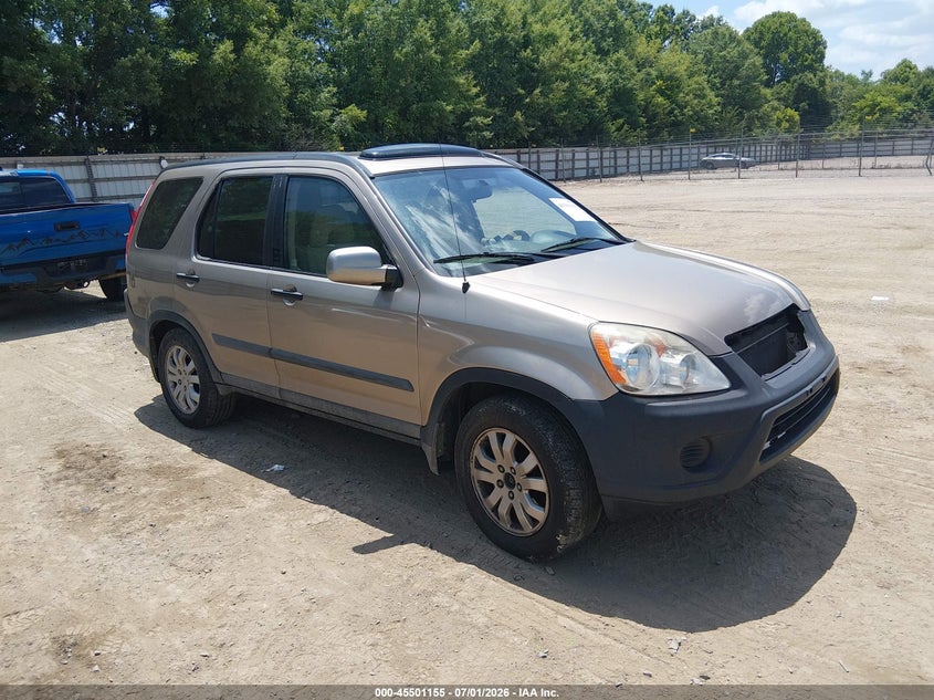 2005 Honda Cr-v VIN SHSRD78865U315725 IAAI salvage auction — NORMAL WEAR, Clear (Tennessee), sold $300 on 2026-07-29 (photo 1)
