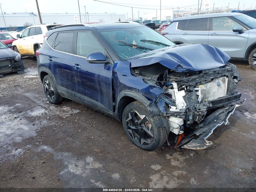 2024 Kia Seltos VIN KNDERCAA0R7652674 IAAI salvage auction — FRONT END, Salvage Title, sold $4,325 on 2026-07-15 (photo 1)