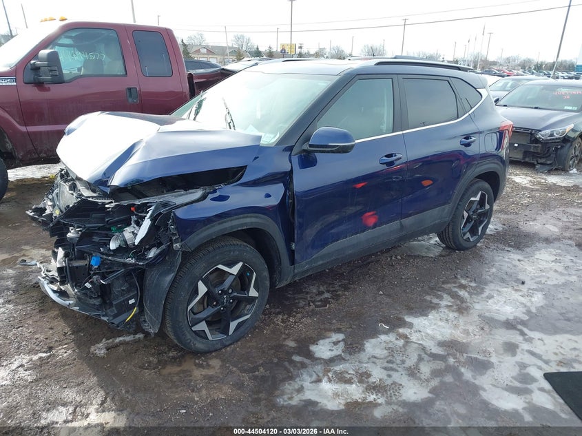 2024 Kia Seltos VIN KNDERCAA0R7652674 IAAI salvage auction — FRONT END, Salvage Title, sold $4,325 on 2026-07-15 (photo 2)