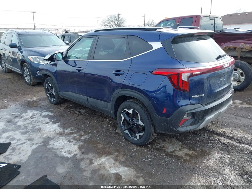 2024 Kia Seltos VIN KNDERCAA0R7652674 IAAI salvage auction — FRONT END, Salvage Title, sold $4,325 on 2026-07-15 (photo 3)