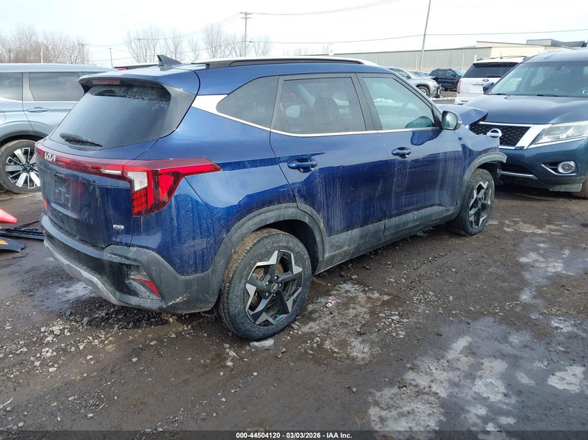 2024 Kia Seltos VIN KNDERCAA0R7652674 IAAI salvage auction — FRONT END, Salvage Title, sold $4,325 on 2026-07-15 (photo 4)