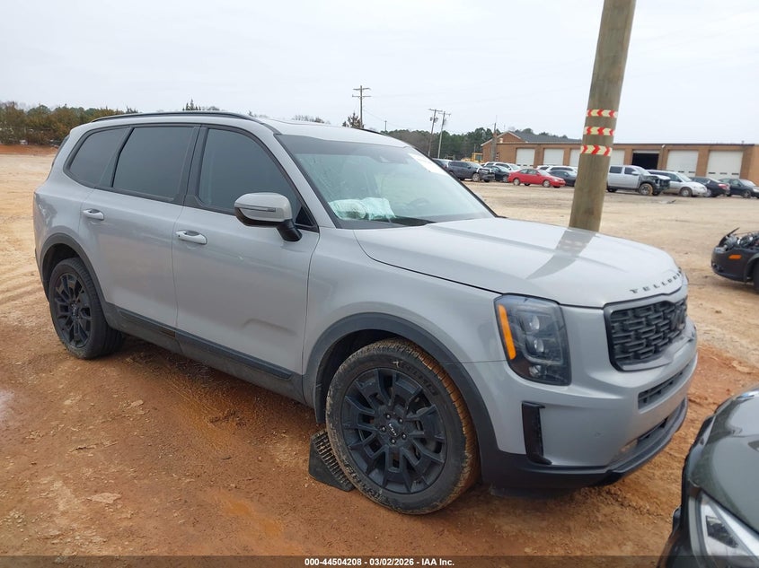 2022 Kia Telluride VIN 5XYP5DHC6NG263293 IAAI salvage auction — LEFT FRONT, Salvage Title, sold $7,000 on 2026-07-06 (photo 1)