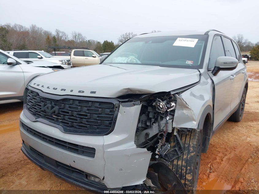 2022 Kia Telluride VIN 5XYP5DHC6NG263293 IAAI salvage auction — LEFT FRONT, Salvage Title, sold $7,000 on 2026-07-06 (photo 6)