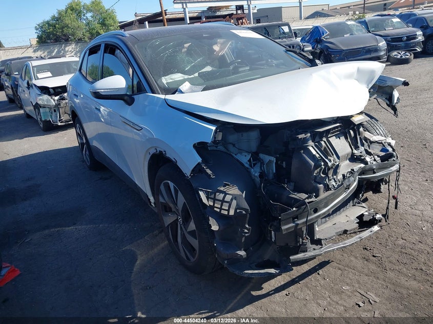 2021 Volkswagen Id.4 VIN WVGKMPE2XMP023729 IAAI salvage auction — FRONT END, Salvage Title, sold $4,150 on 2026-07-15 (photo 1)