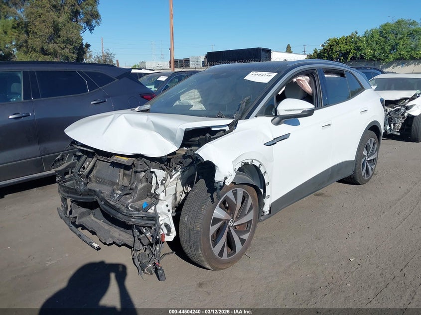 2021 Volkswagen Id.4 VIN WVGKMPE2XMP023729 IAAI salvage auction — FRONT END, Salvage Title, sold $4,150 on 2026-07-15 (photo 2)