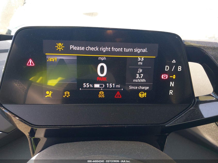 2021 Volkswagen Id.4 VIN WVGKMPE2XMP023729 IAAI salvage auction — FRONT END, Salvage Title, sold $4,150 on 2026-07-15 (photo 7)