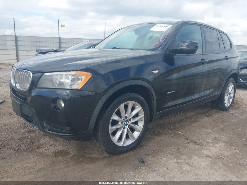 2013 BMW X3 VIN 5UXWX9C51D0D06455 IAAI salvage auction — REAR END, Clear (Alabama), sold $1,500 on 2026-07-28 (photo 2)