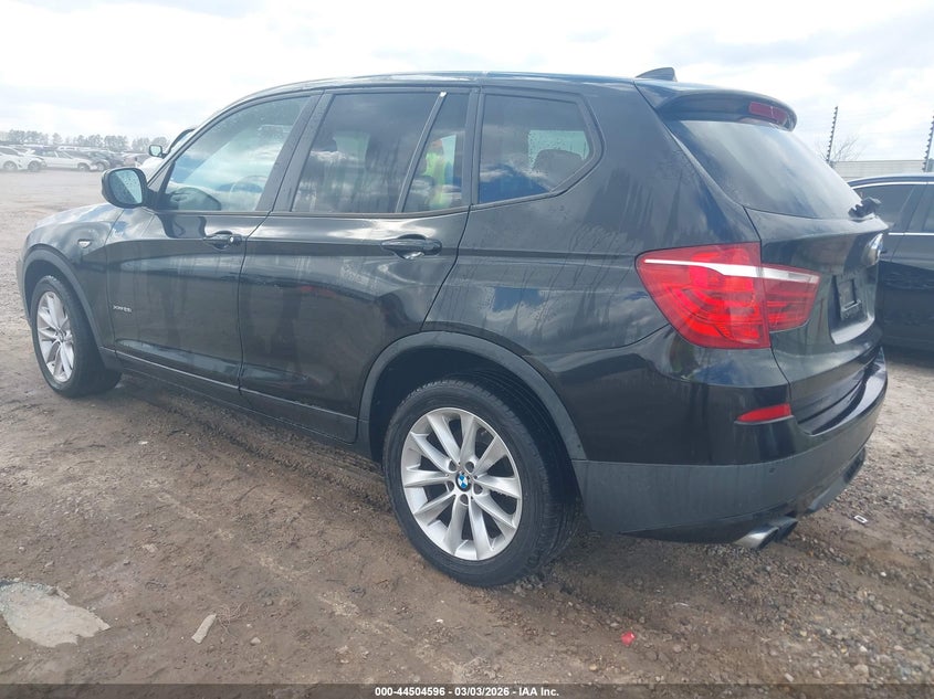 2013 BMW X3 VIN 5UXWX9C51D0D06455 IAAI salvage auction — REAR END, Clear (Alabama), sold $1,500 on 2026-07-28 (photo 3)