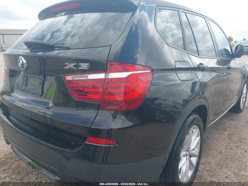 2013 BMW X3 VIN 5UXWX9C51D0D06455 IAAI salvage auction — REAR END, Clear (Alabama), sold $1,500 on 2026-07-28 (photo 6)