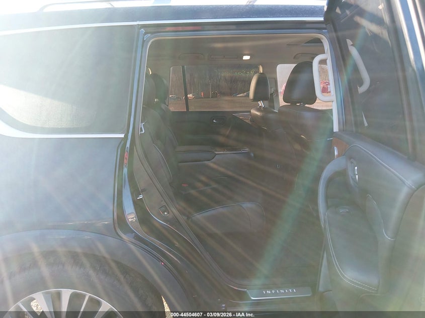 2019 Infiniti Qx80 VIN JN8AZ2NE6K9225777 IAAI salvage auction — FRONT END, Salvage (New Jersey), sold $9,650 on 2026-08-13 (photo 8)