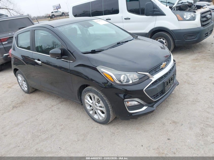 2021 Chevrolet Spark VIN KL8CF6SA9MC220996 IAAI salvage auction — LEFT FRONT, Clear (Oklahoma), sold $3,050 on 2026-07-15 (photo 1)