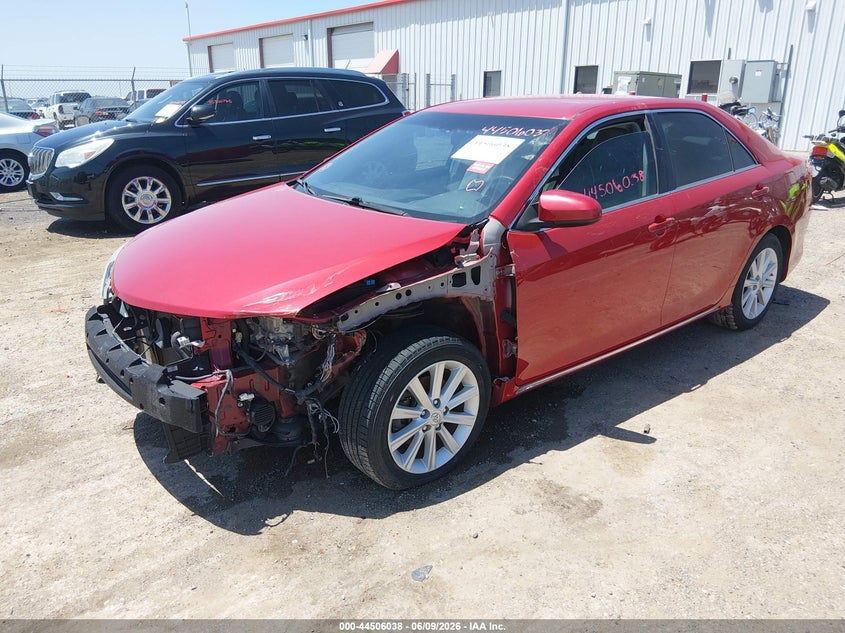 2013 Toyota Camry VIN 4T1BD1FK3DU075572 IAAI salvage auction — LEFT FRONT, Salvage Title, sold $825 on 2026-07-10 (photo 2)