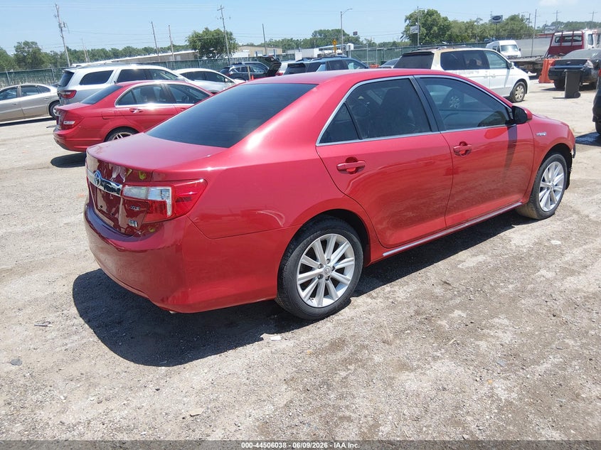 2013 Toyota Camry VIN 4T1BD1FK3DU075572 IAAI salvage auction — LEFT FRONT, Salvage Title, sold $825 on 2026-07-10 (photo 4)