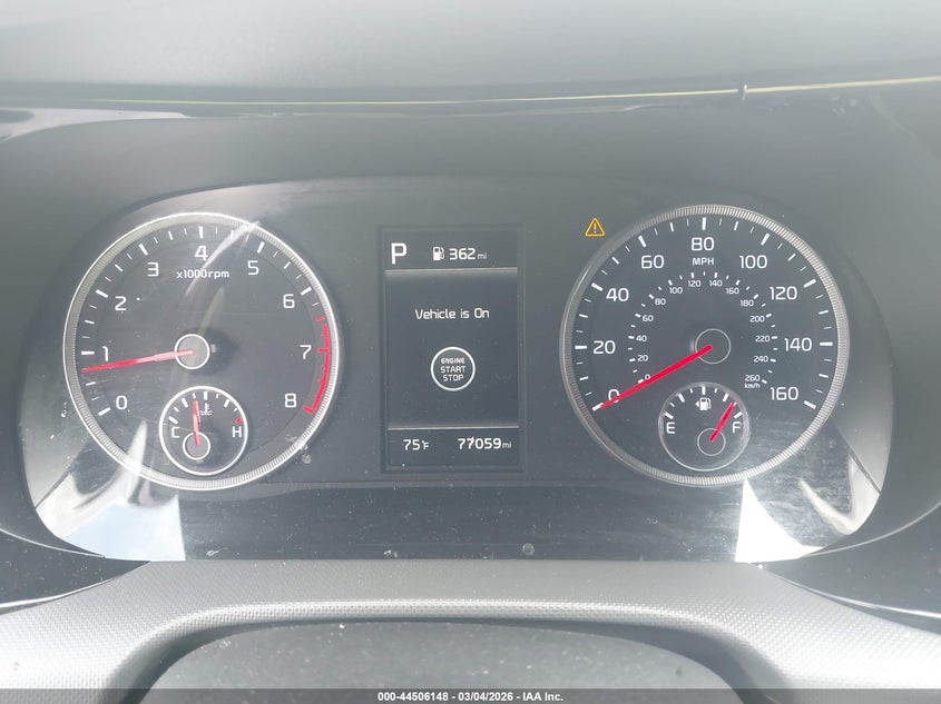 2022 Kia K5 VIN 5XXG64J29NG090677 IAAI salvage auction — REAR END, Salvage Title, sold $5,050 on 2026-07-23 (photo 7)