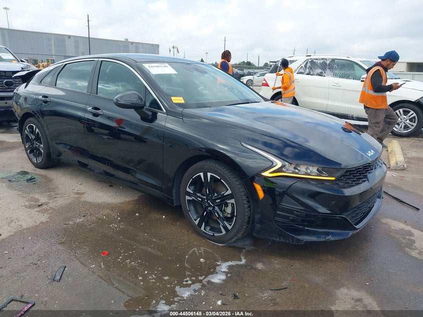 2022 Kia K5 VIN 5XXG64J29NG090677 IAAI salvage auction — REAR END, Salvage Title, sold $5,050 on 2026-07-23 (photo 1)