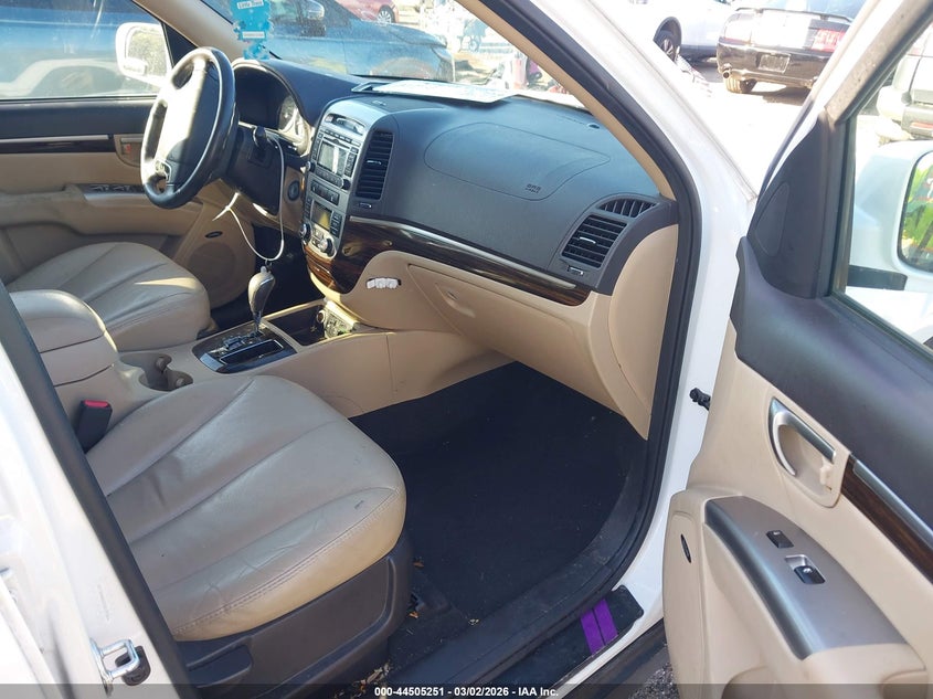 2012 Hyundai Santa fe VIN 5XYZK4AG7CG139366 IAAI salvage auction — FRONT END, Salvage Title, sold $1,700 on 2026-07-09 (photo 5)