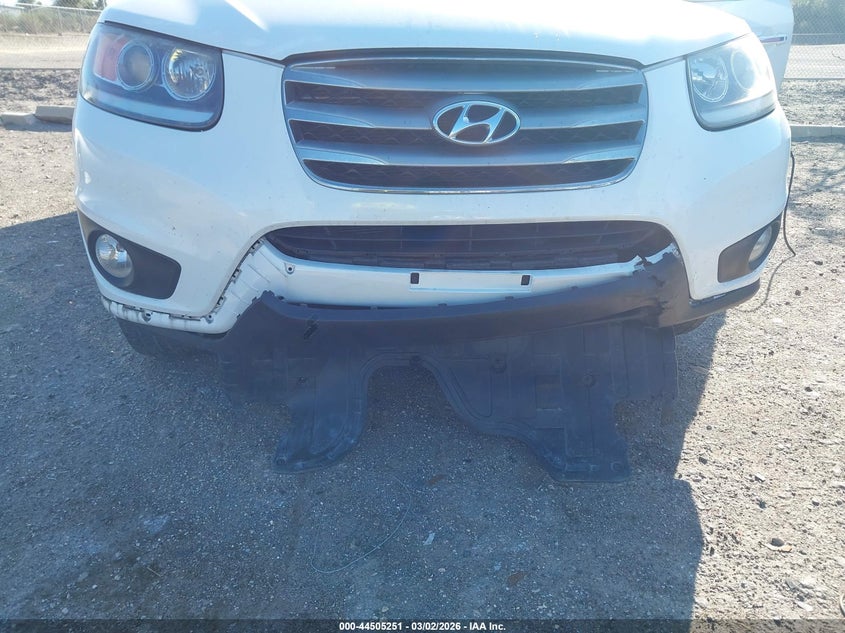 2012 Hyundai Santa fe VIN 5XYZK4AG7CG139366 IAAI salvage auction — FRONT END, Salvage Title, sold $1,700 on 2026-07-09 (photo 6)