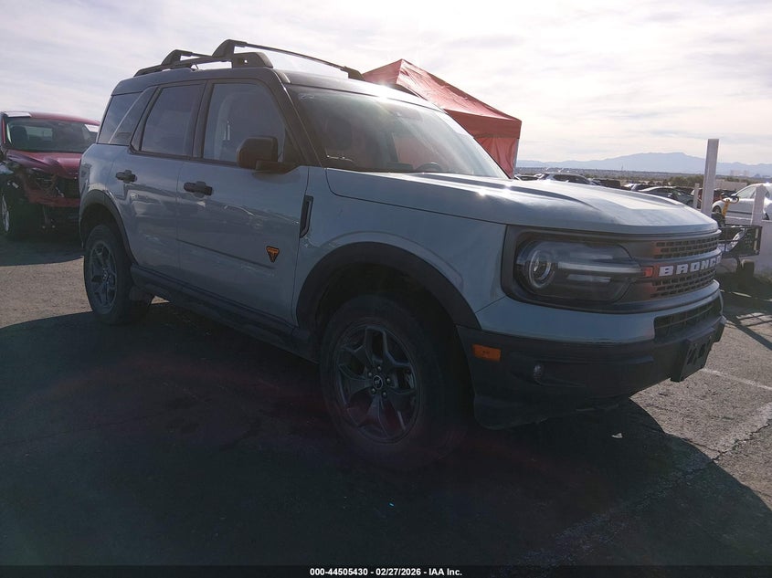 2021 Ford Bronco sport VIN 3FMCR9D91MRA74500 IAAI salvage auction — FRONT END, Salvage (Montana), sold $9,750 on 2026-07-31 (photo 1)