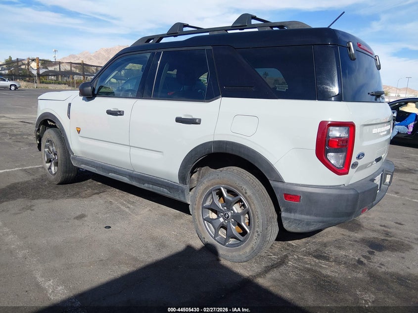 2021 Ford Bronco sport VIN 3FMCR9D91MRA74500 IAAI salvage auction — FRONT END, Salvage (Montana), sold $9,750 on 2026-07-31 (photo 3)