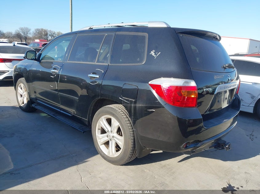 2008 Toyota Highlander VIN JTEES42A982024855 IAAI salvage auction — RIGHT FRONT, Original (Texas), sold $2,700 on 2026-07-14 (photo 3)
