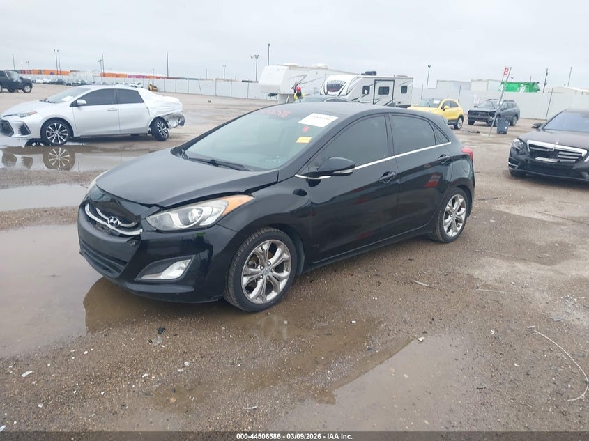 2013 Hyundai Elantra VIN KMHD35LE1DU047352 IAAI salvage auction — FRONT & REAR, Salvage Title, sold $1,200 on 2026-07-15 (photo 2)
