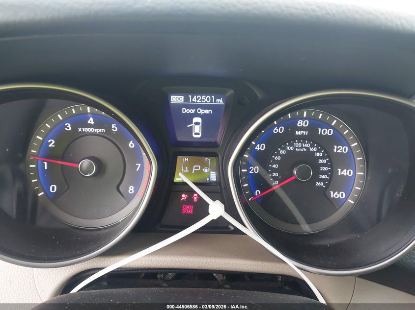 2013 Hyundai Elantra VIN KMHD35LE1DU047352 IAAI salvage auction — FRONT & REAR, Salvage Title, sold $1,200 on 2026-07-15 (photo 7)
