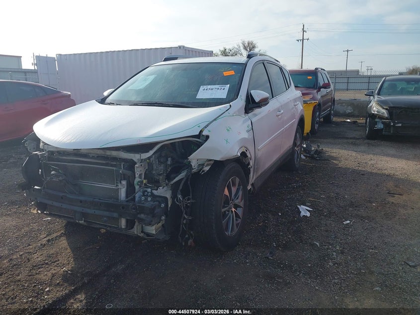 2016 Toyota Rav 4 VIN JTMRJREV2GD026406 IAAI salvage auction — FRONT END, Clear (Oklahoma), sold $1,900 on 2026-07-29 (photo 2)