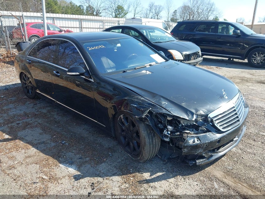 2007 Mercedes-benz S class VIN WDDNG71X67A059697 IAAI salvage auction — FRONT END, Salvage (Idaho), sold $275 on 2026-07-22 (photo 1)