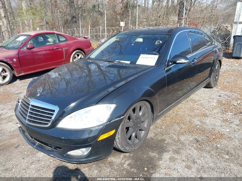 2007 Mercedes-benz S class VIN WDDNG71X67A059697 IAAI salvage auction — FRONT END, Salvage (Idaho), sold $275 on 2026-07-22 (photo 2)
