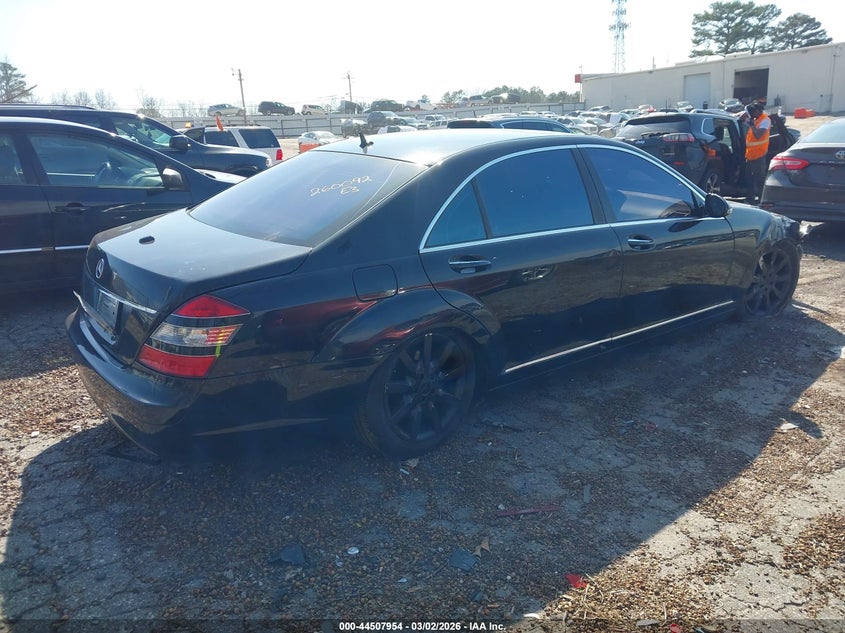 2007 Mercedes-benz S class VIN WDDNG71X67A059697 IAAI salvage auction — FRONT END, Salvage (Idaho), sold $275 on 2026-07-22 (photo 4)