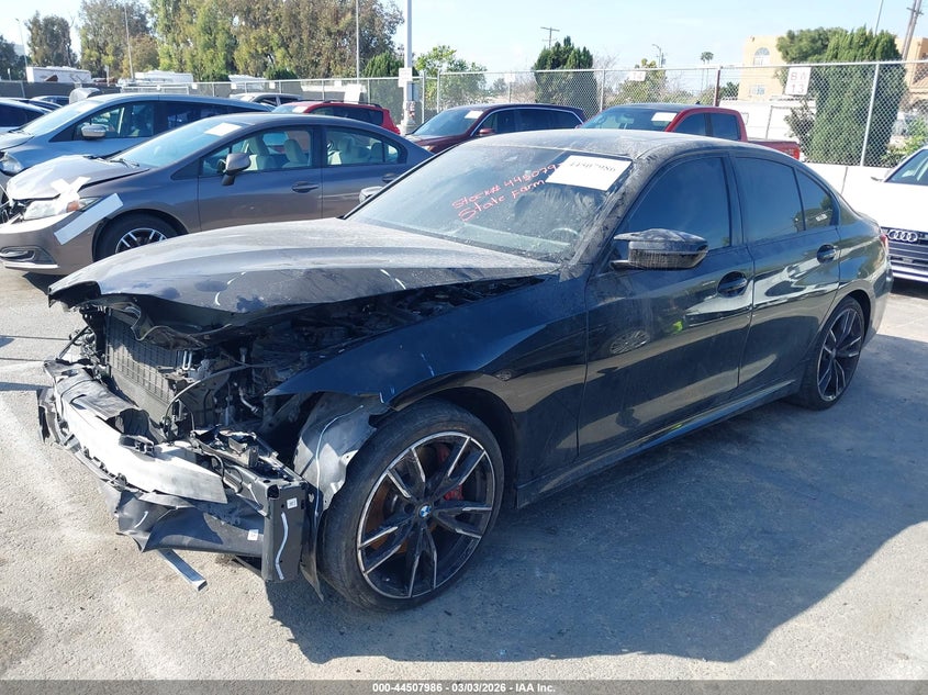 2024 BMW 3er VIN 3MW49FS01R8E08188 IAAI salvage auction — FRONT END, Salvage Title, sold $15,475 on 2026-07-09 (photo 2)