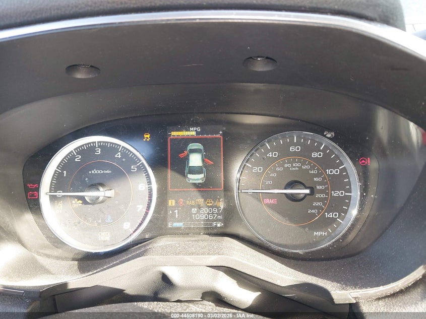 2018 Subaru Xv VIN JF2GTAMC3J8274197 IAAI salvage auction — FRONT & REAR, Salvage Title, sold $2,850 on 2026-07-20 (photo 7)