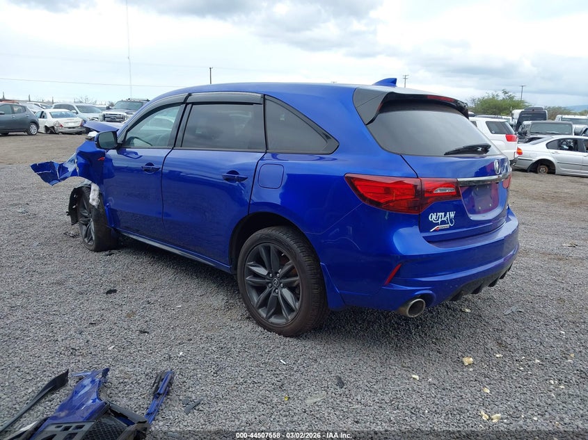 2020 Acura Mdx VIN 5J8YD4H01LL032320 IAAI salvage auction — FRONT END, Salvage Title, sold $25 on 2026-09-08 (photo 3)