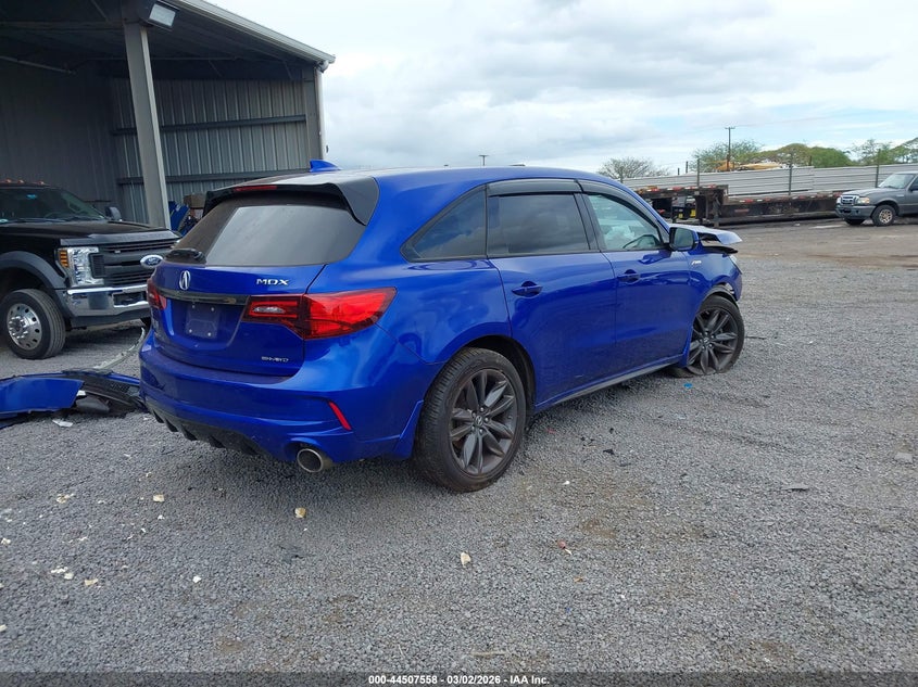 2020 Acura Mdx VIN 5J8YD4H01LL032320 IAAI salvage auction — FRONT END, Salvage Title, sold $25 on 2026-09-08 (photo 4)