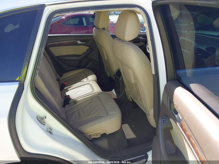 2014 Audi Q5 VIN WA1LFAFPXEA060689 IAAI salvage auction — FRONT END, Salvage Title, sold $1,225 on 2026-08-03 (photo 8)